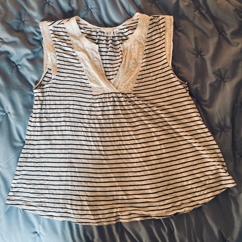 GAP Striped Tank Top - Size M